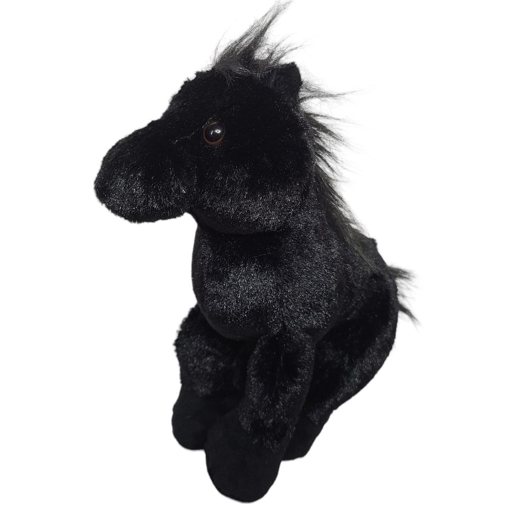 Ganz Webkinz Black Stallion Plush Stuffed Animal HM145 NWOT